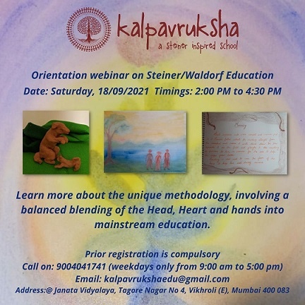 Orientation webinar on steiner/waldrof education